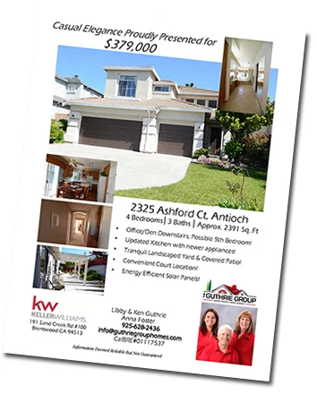 High-Quality Property Information Flyer