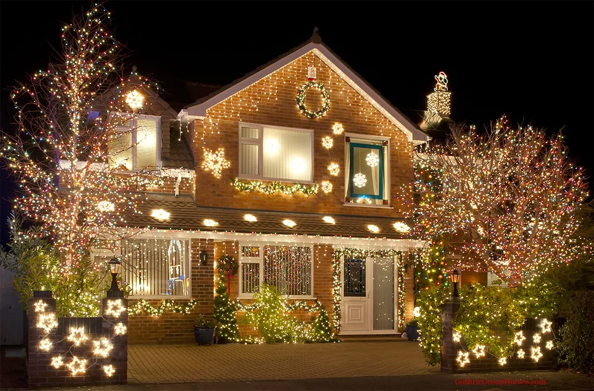 A home decorated for the holidays may sell easier and faster than during the summer months A home decorated for the holidays may sell easier and faster than during the summer months