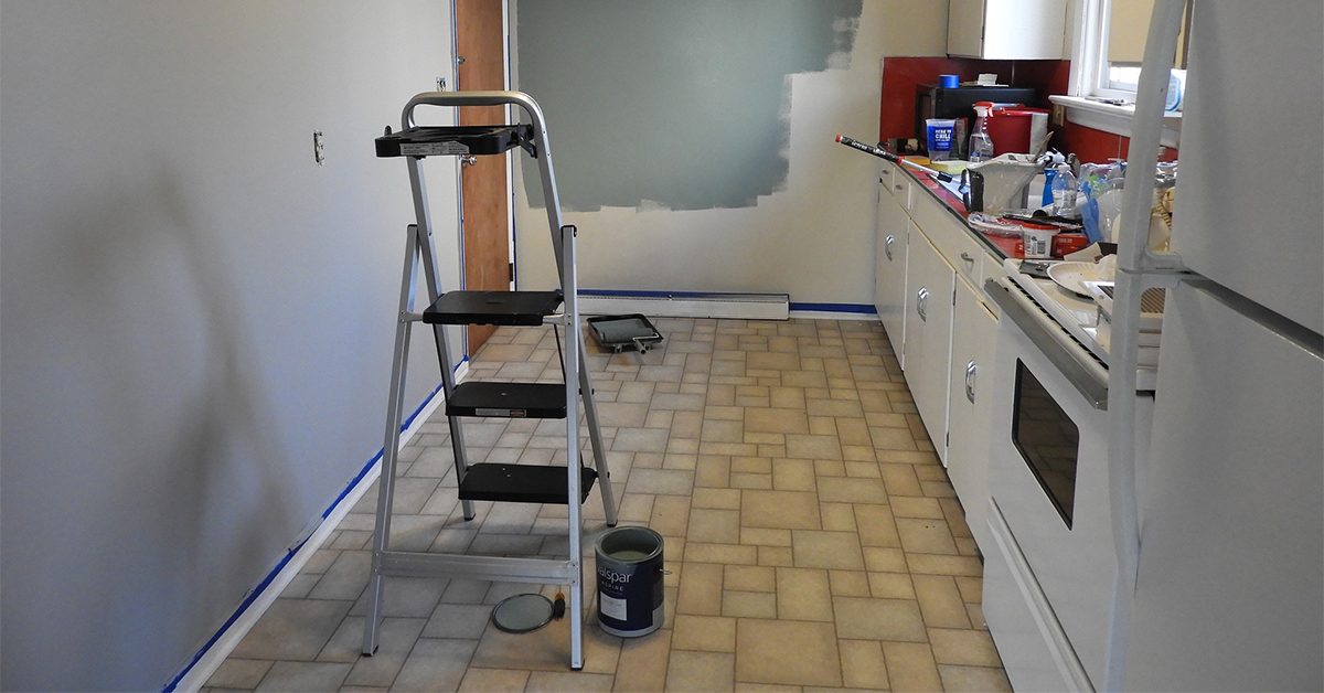 Minor kitchen remodel