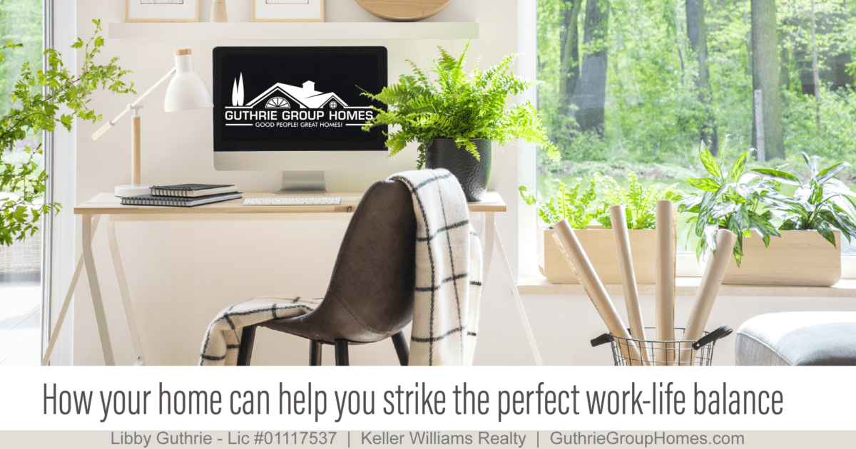 How your home can help you strike the perfect work-life balance