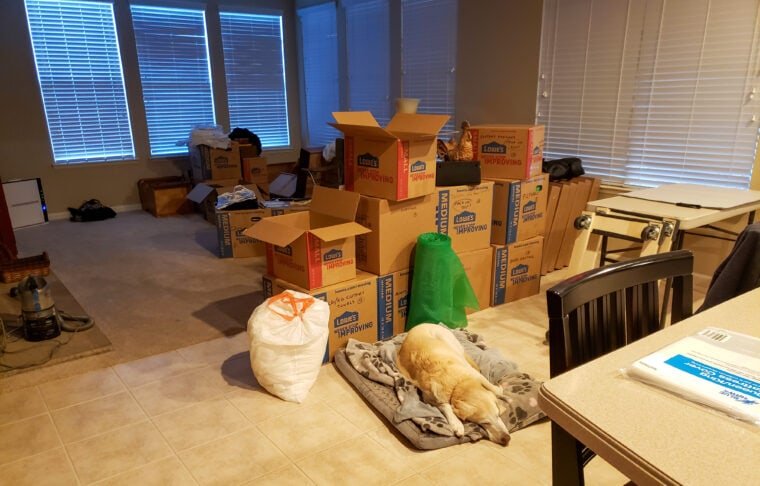 Boxing up to Move Boxing up to Move