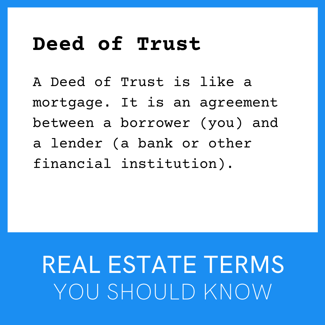 deed of trust on mortgaged property