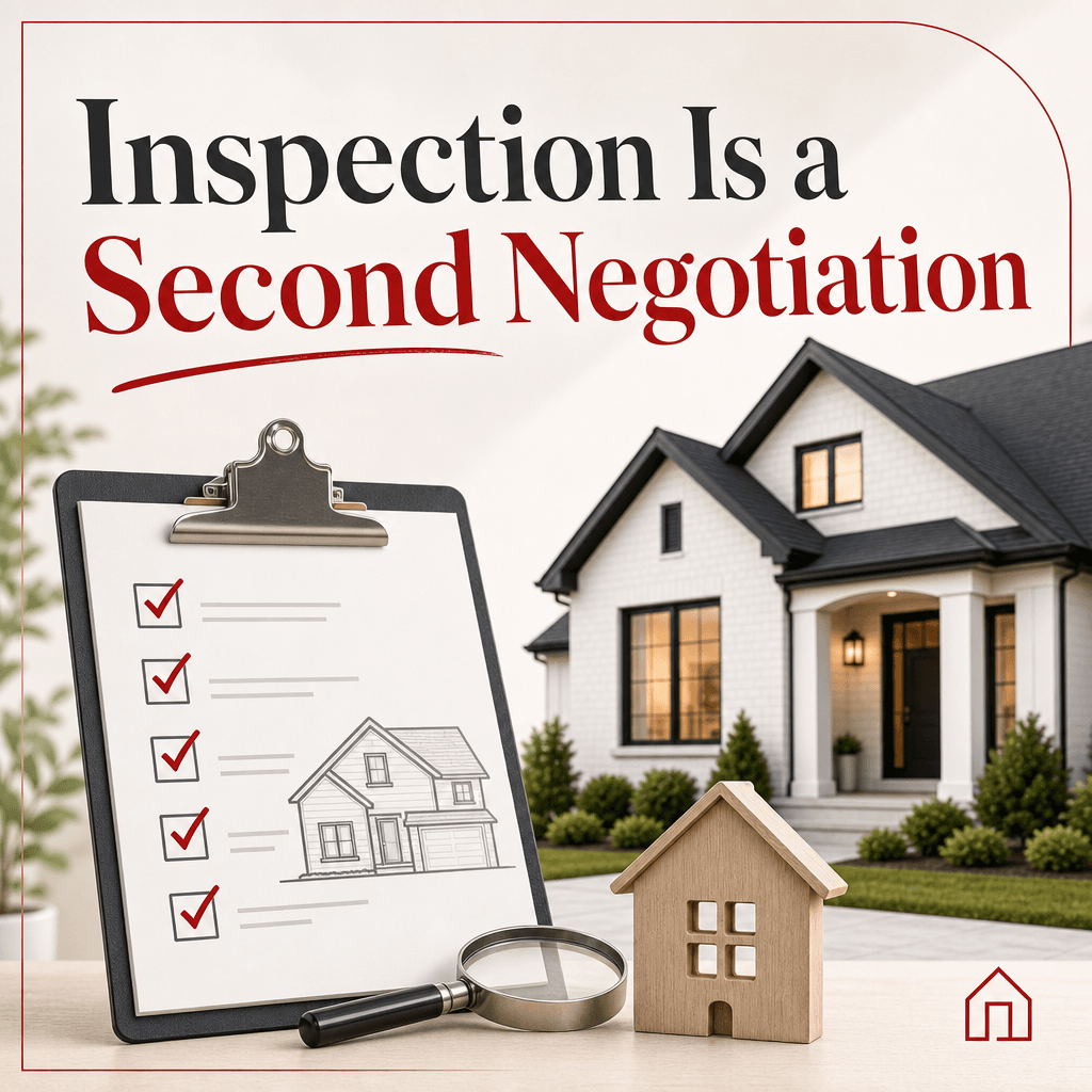 The Inspection Is a Second Negotiation The Inspection Is a Second Negotiation